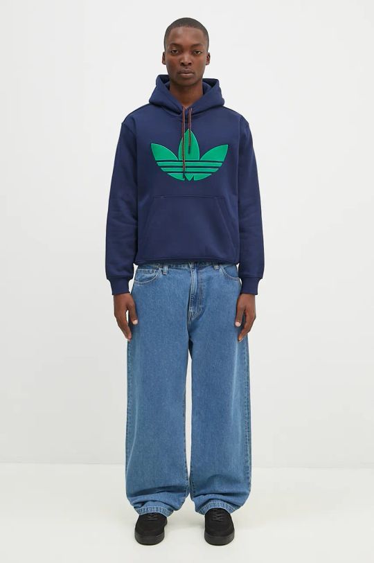 adidas Originals felpa Hooded Sweat JN5968 blu navy