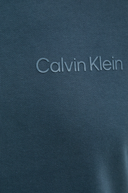 Bavlněná mikina Calvin Klein Jeans J30J326404 námořnická modř