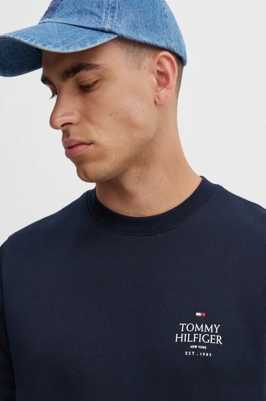 Mikina Tommy Hilfiger tmavomodrá MW0MW35524