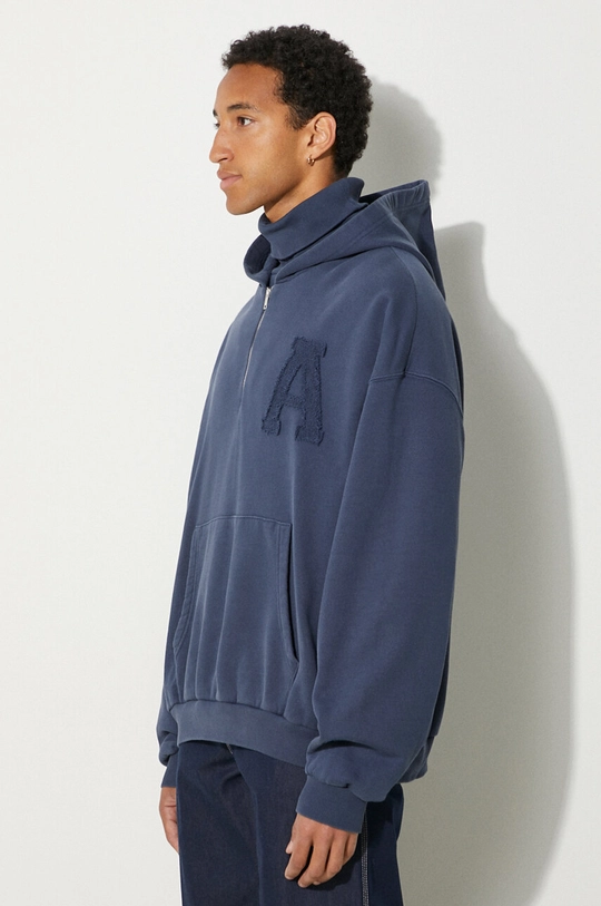 AMBUSH cotton sweatshirt Collar Rib Sweatshirt Insignia blue BMBB004F24FLE0014545