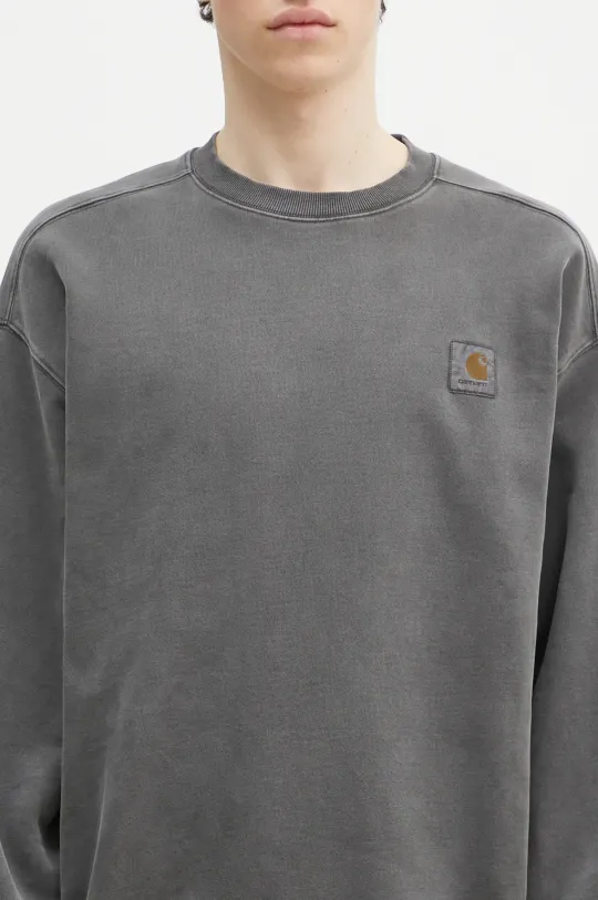 Carhartt WIP hanorac de bumbac Vista Sweat gri I029522.87GD