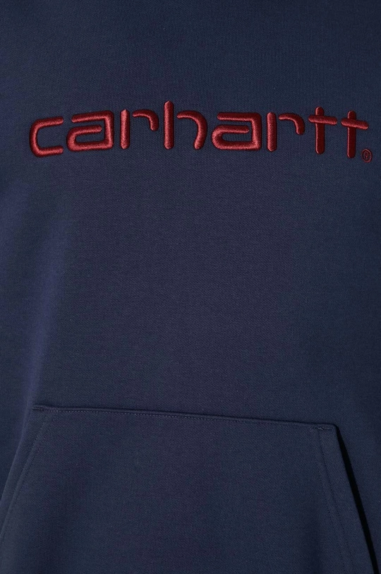 Carhartt WIP sweatshirt Hooded Carhartt Sweat I030547.2DDXX navy