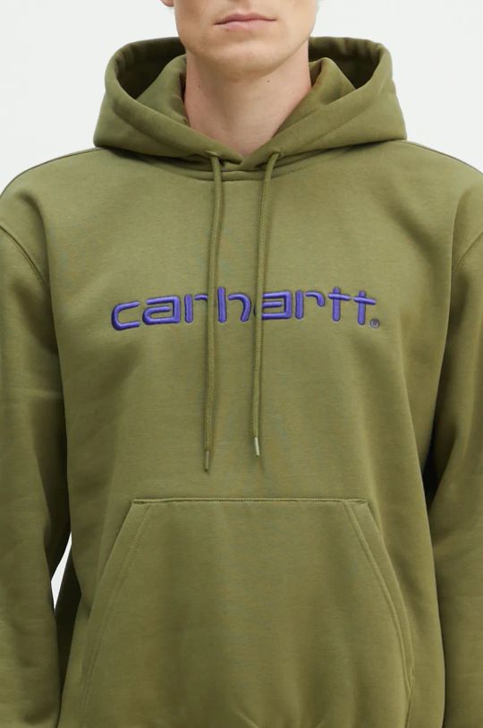 Carhartt WIP felpa Hooded Carhartt verde I030547.2I9XX