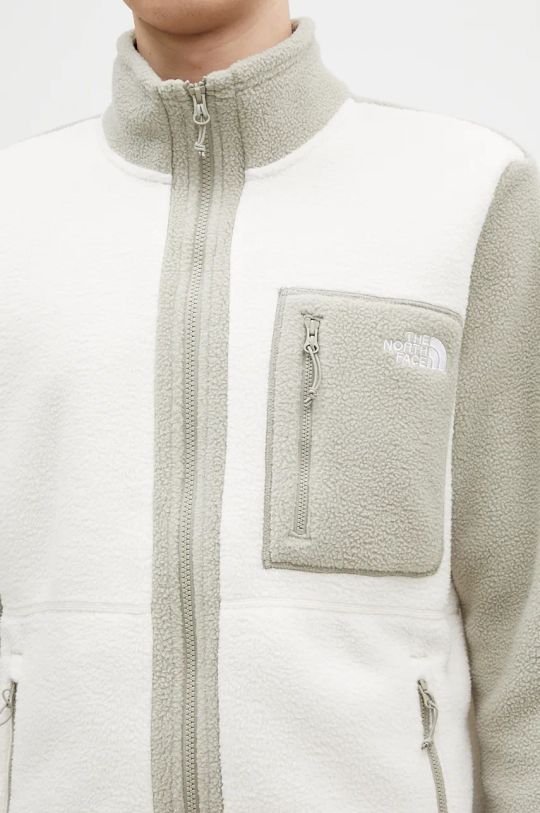 The North Face felpa in pile Yumiori Full Zip NF0A883R9IG1 bianco