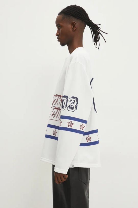 Billionaire Boys Club felpa Hockey Top B24345 bianco AW24