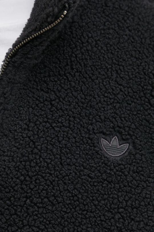 adidas Originals felpa in pile nero IW0983