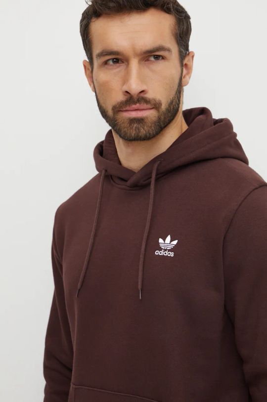 Mikina adidas Originals hnedá IY4922