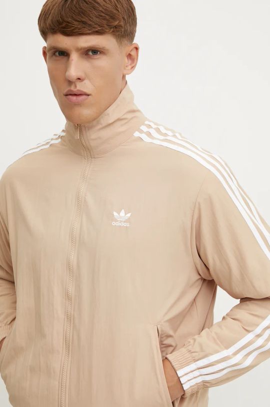 Суичър adidas Originals бежов IZ3061