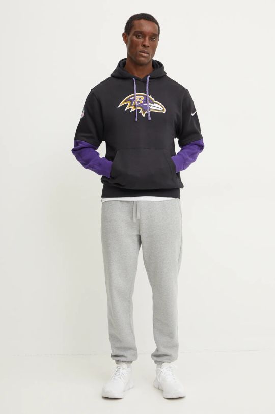 Nike bluza Baltimore Ravens 02F2.049Y.8G.87G negru AW24