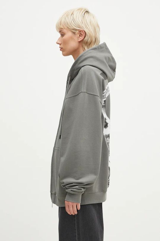 Filling Pieces cotton sweatshirt Chrome 95213746002 gray AW24