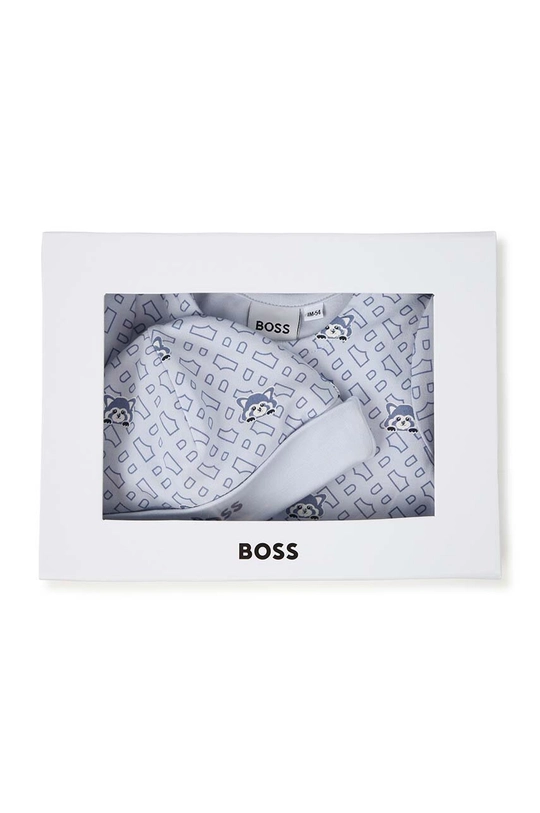 BOSS pagliaccetti e cappellino per bambini J51060.