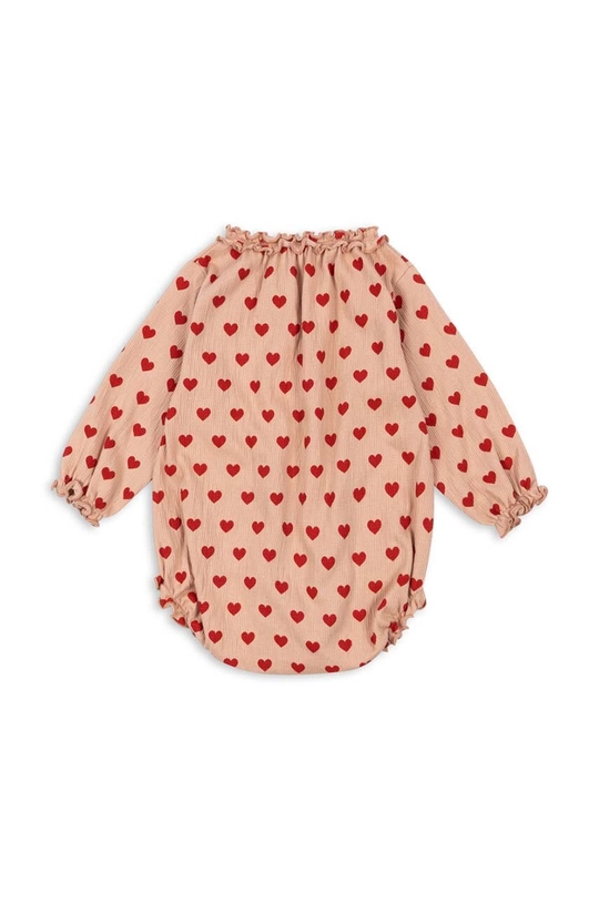 Bodi za bebe Konges Sløjd CHLEO BODY OCS KS101457 crvena AW24