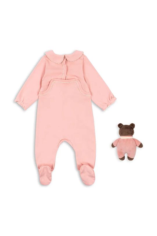 BIMBA Konges Sløjd tuta neonato in lana COTY PICOT GIFT SET KS101938 rosa