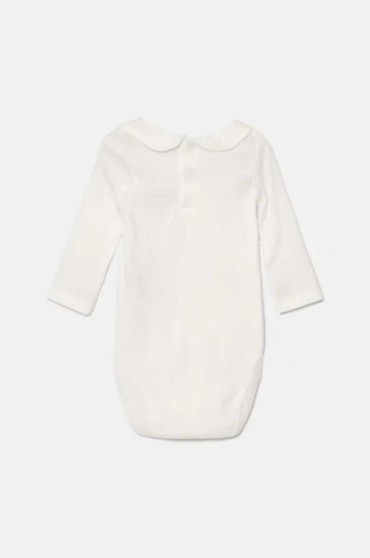 United Colors of Benetton body di cotone neonato/a 3I9WAB00G.W.Reproposed bianco AW24