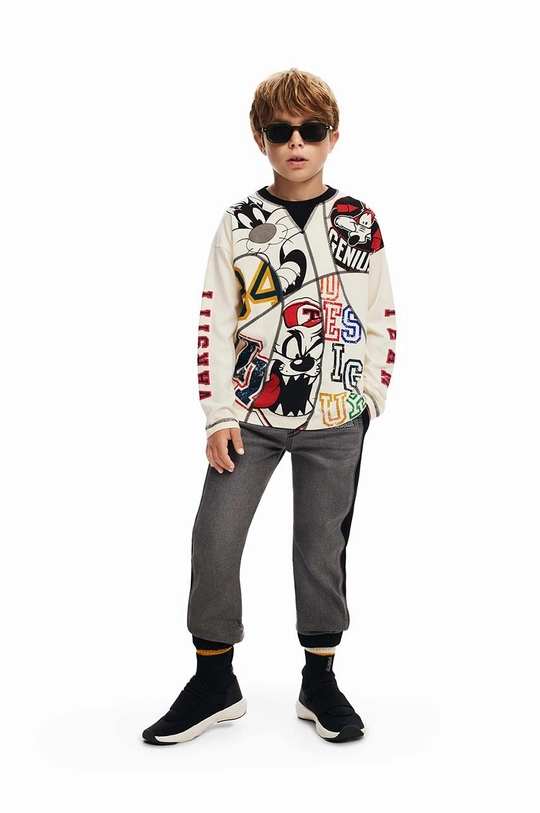 Детска блуза с дълги ръкави Desigual LOONEY TUNES 24WBTK06