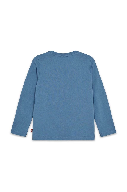 Lego longsleeve bawełniany dziecięcy LWTANO 703 12011347 niebieski AW24