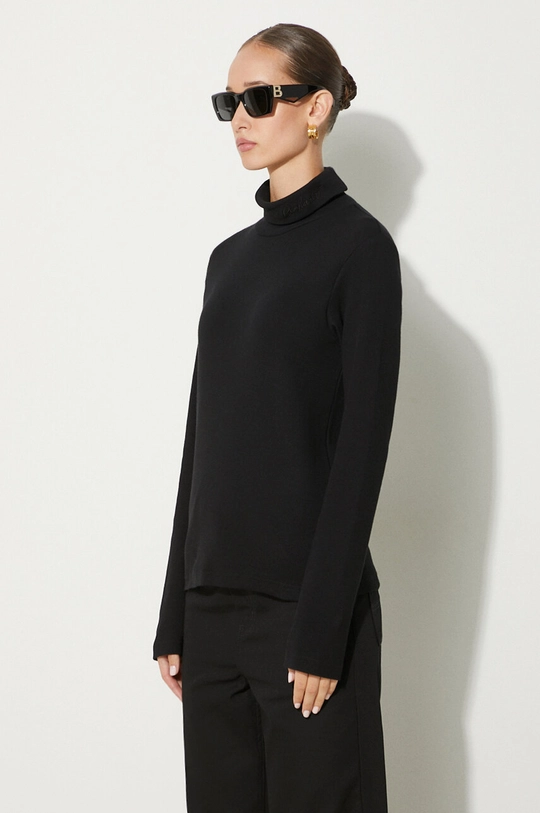 Carhartt WIP longsleeve shirt Signature Mockneck black I034019.89XX