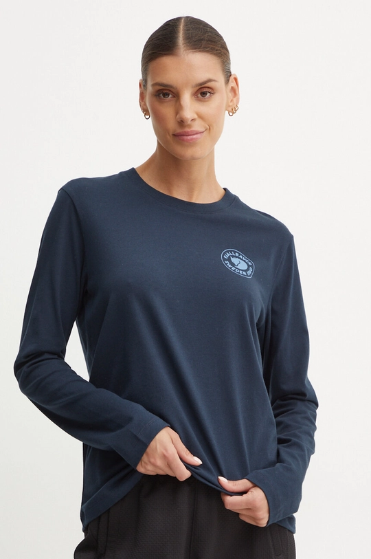 Fjallraven longsleeve 1960 Logo granatowy F86989.555