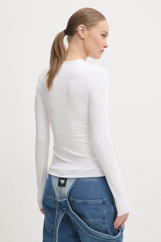 Odzież Abercrombie & Fitch longsleeve KI139.4633.100 biały