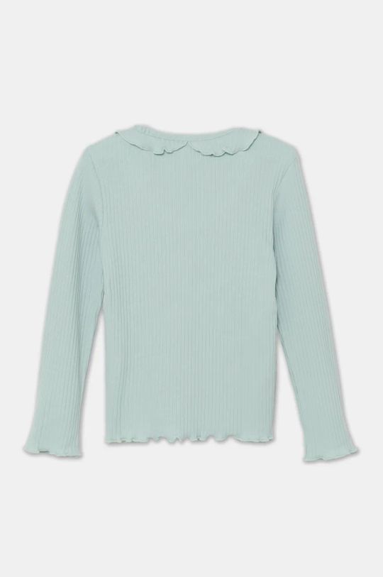 Детска блуза с дълги ръкави United Colors of Benetton 3F1AG10H6.P.Seasonal тюркоазен AW24