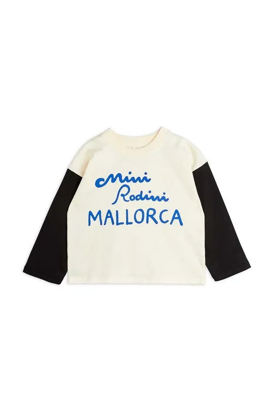 Дитячий лонгслів Mini Rodini Mallorca білий