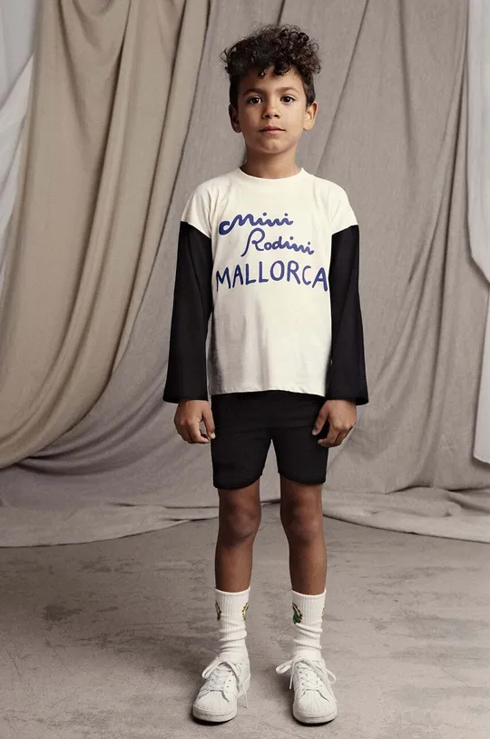 Detské tričko s dlhým rukávom Mini Rodini Mallorca Detský