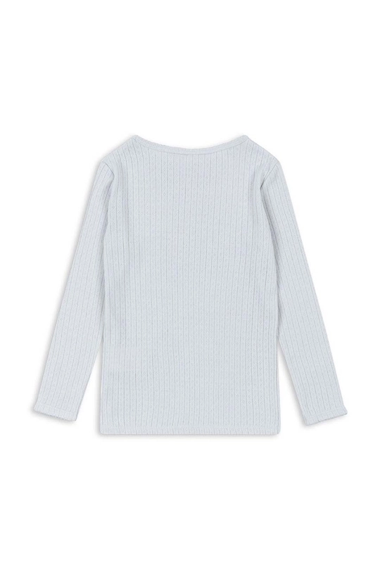 Konges Sløjd longsleeve in cotone bambino/a MINNIE BLOUSE GOTS KS101605 blu AW24