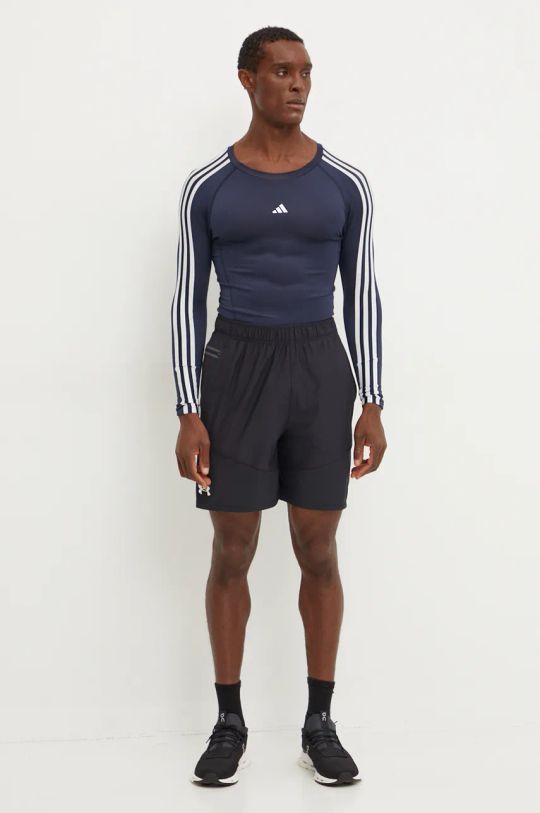 Μακρυμάνικο προπόνησης adidas Performance Techfit IW0657 σκούρο μπλε AW24