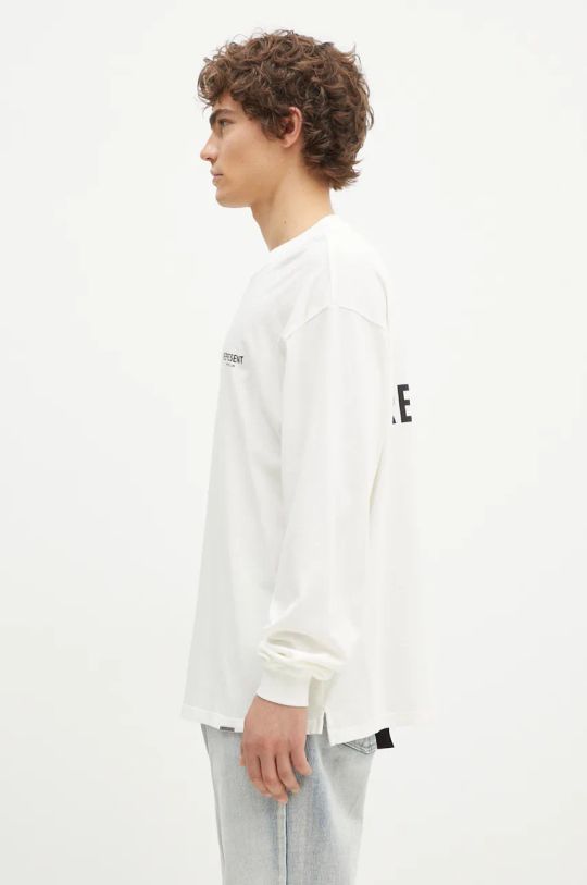 Represent cotton longsleeve top Represent Owners Club OCM41119.072 white AW24