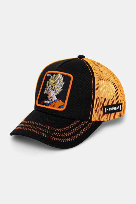 Детска шапка с козирка Capslab CAPSLAB BY FREEGUN DRAGON BALL други оранжев CL.DBZ.3.GO3