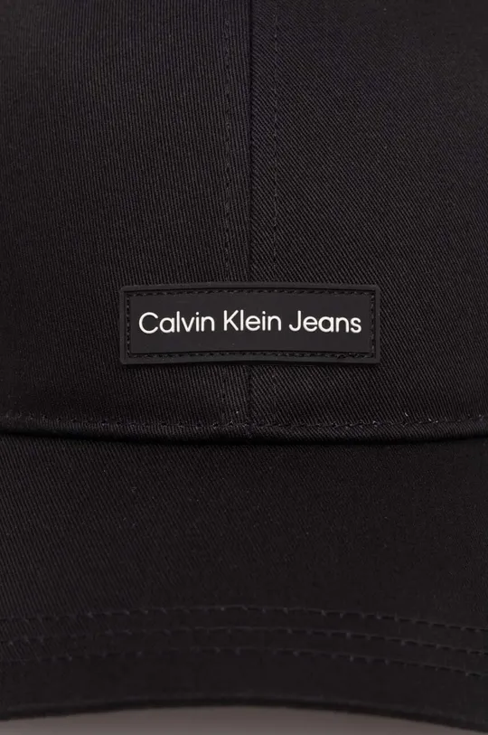 Calvin Klein Jeans czapka z daszkiem czarny