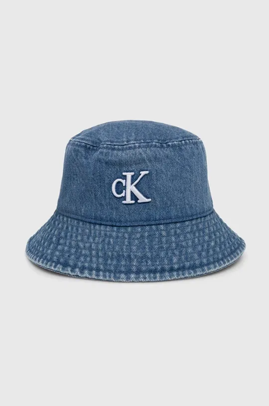 modrá Džínsový klobúk Calvin Klein Jeans Dámsky