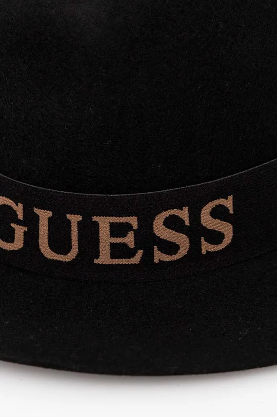 Accesorii Guess palarie de lana FEDORA AW5162.WOL03 negru