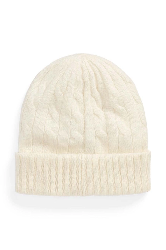 Polo Ralph Lauren wool beanie 455956315 beige AW24