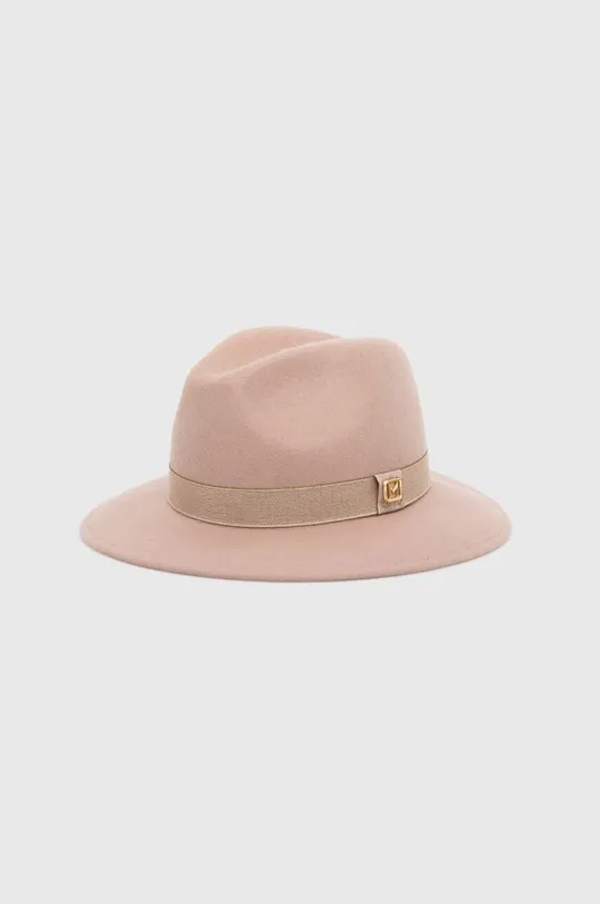 Вовняний капелюх Marella вовна рожевий 2423576016200