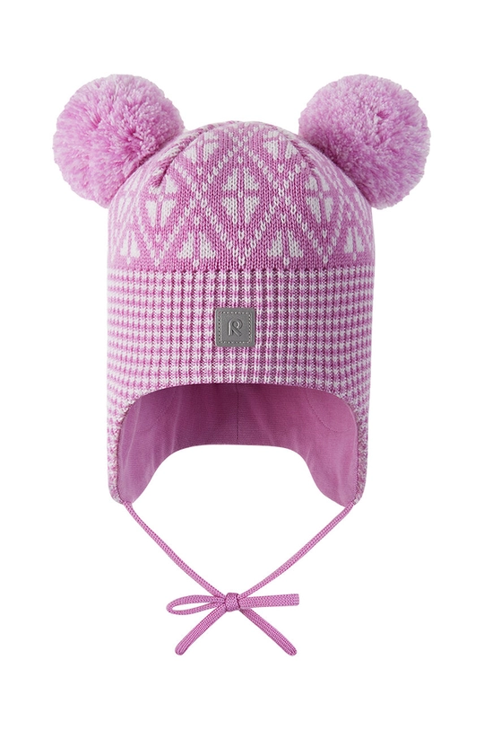 Reima cappello in cotone bambini Kuuru 5300215A.9BYH rosa AW24