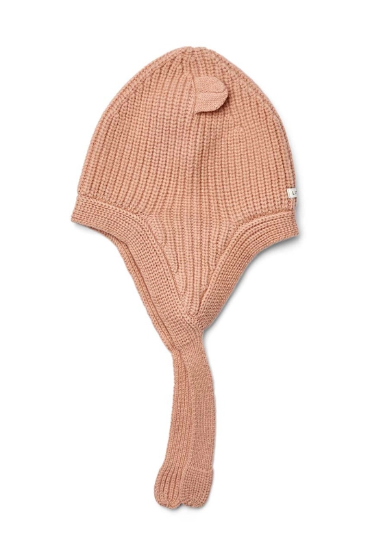 Dětská vlněná čepice Liewood Aviana Baby Bonnet LW19415 oranžová AW24