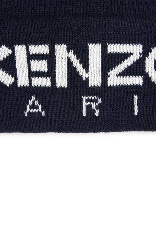 Chlapec Detská čiapka Kenzo Kids K60604.50.52 tmavomodrá