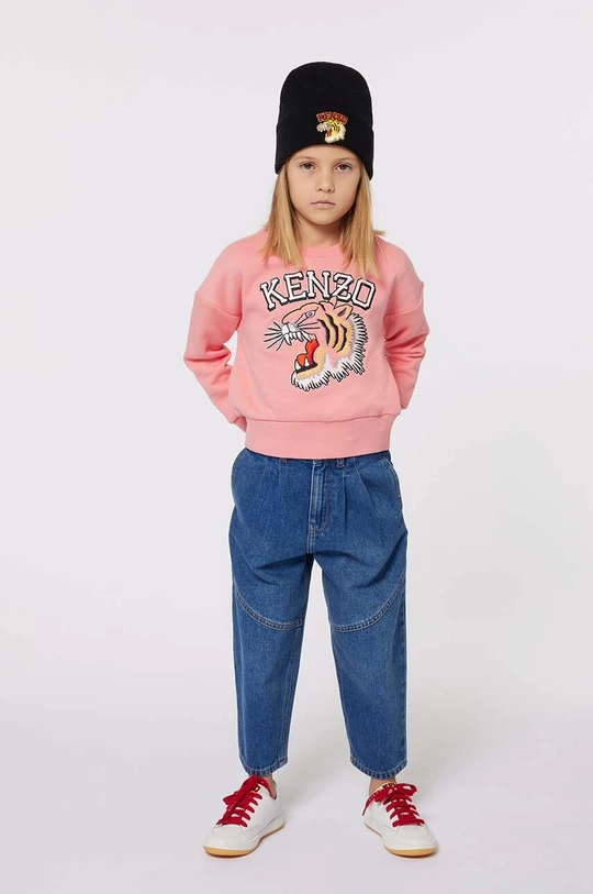 Detská čiapka a šál komín Kenzo Kids K60615.54.56