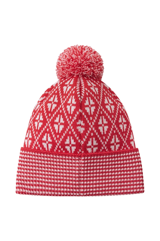 Reima cappello in cotone bambini Kuurassa 5300216A.9BYH rosso AW24