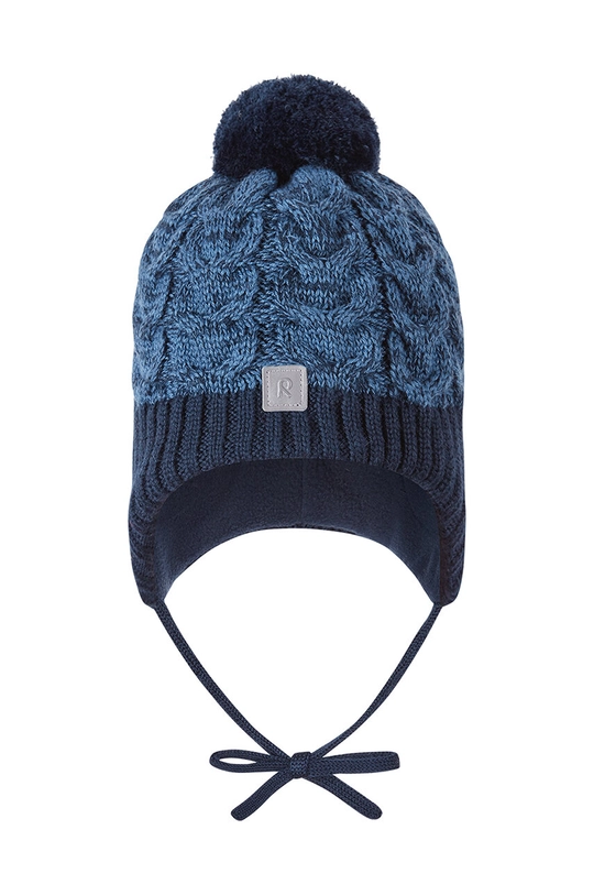 Reima cappello in cotone bambini Paljakka 5300035B.9BYH blu navy AW24