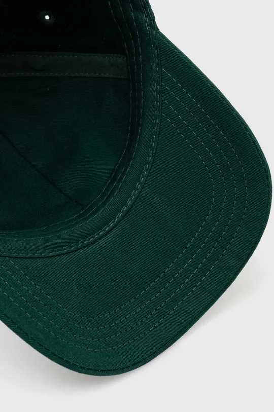zielony Drôle de Monsieur czapka z daszkiem bawełniana La Casquette Slogan
