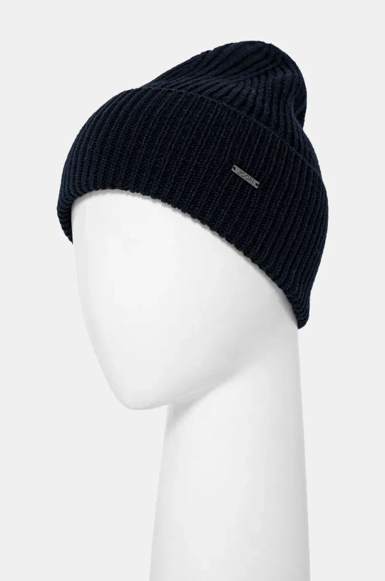 Joop! cappello e sciarpa di lana 30041067 blu navy AW24