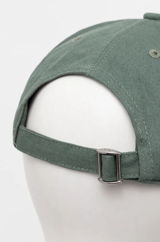 Аксесоари Памучна шапка с козирка Drôle de Monsieur La Casquette Slogan E.CP151.CO138.WG зелен