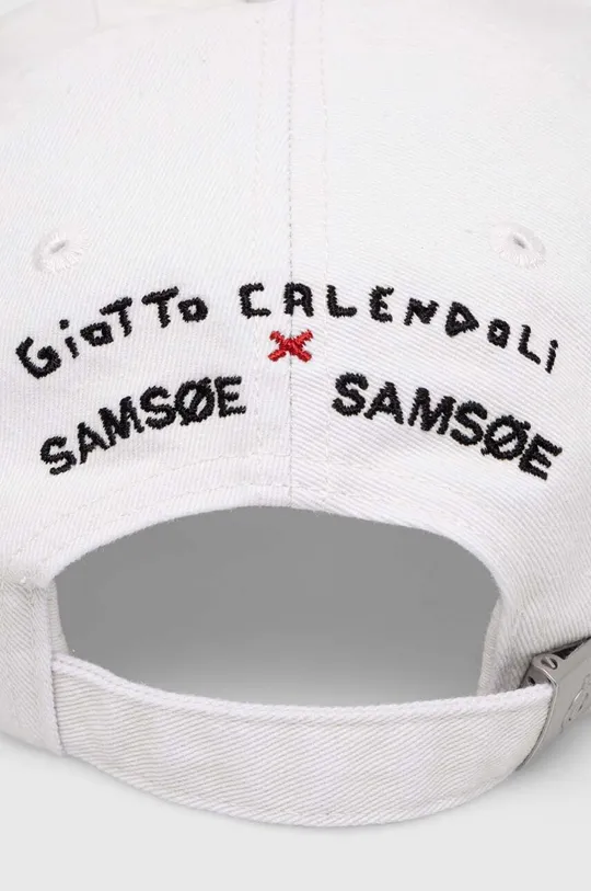 Βαμβακερό καπέλο του μπέιζμπολ Samsoe Samsoe SAGIOTTO 100% Οργανικό βαμβάκι
