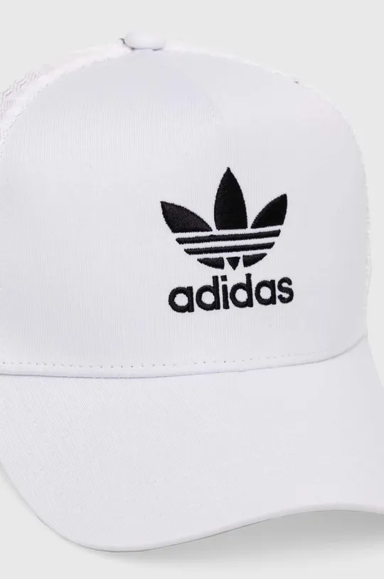 Καπέλο adidas Originals λευκό