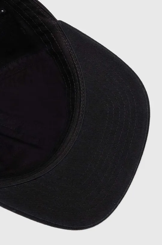 czarny Carhartt WIP czapka z daszkiem bawełniana Ducks Cap