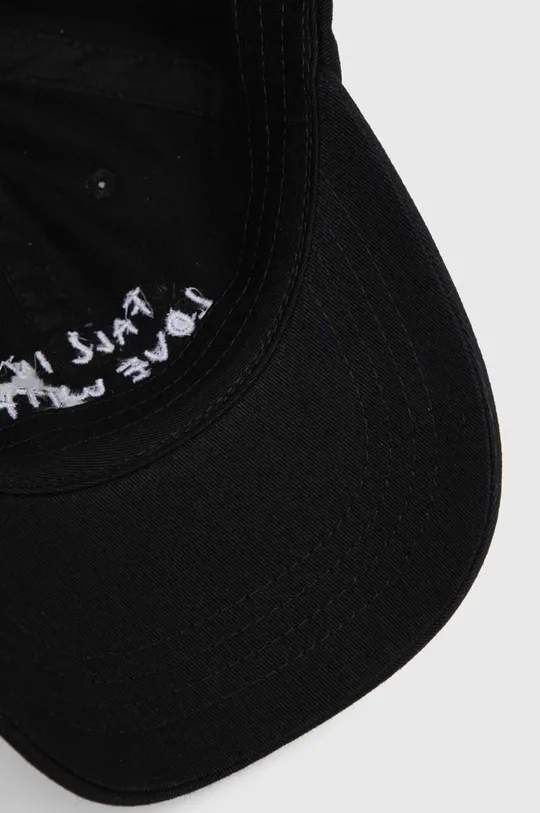 μαύρο Βαμβακερό καπέλο του μπέιζμπολ Kaotiko