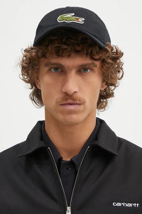 Lacoste baseball cap RK3186 black