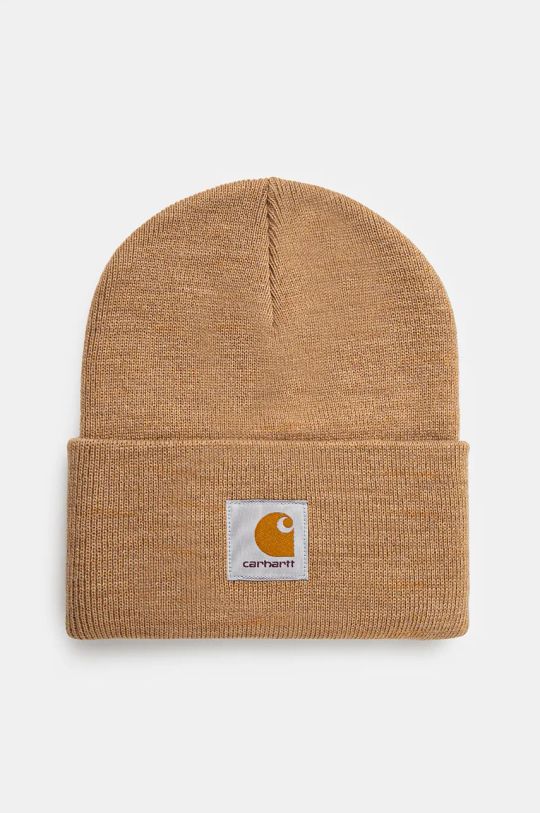 Čepice Carhartt WIP Acrylic Watch Hat nášivka béžová I020175.2ITXX